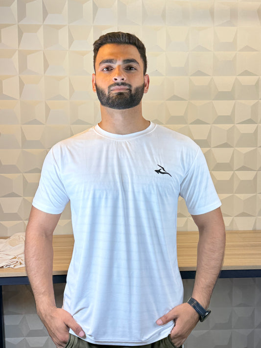 Auh Elite Dryfit imported Tee - White