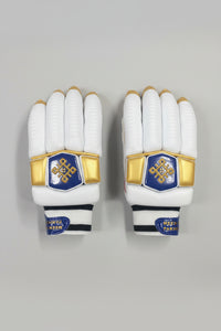 Meemray Gold White Sheep Leather Gloves