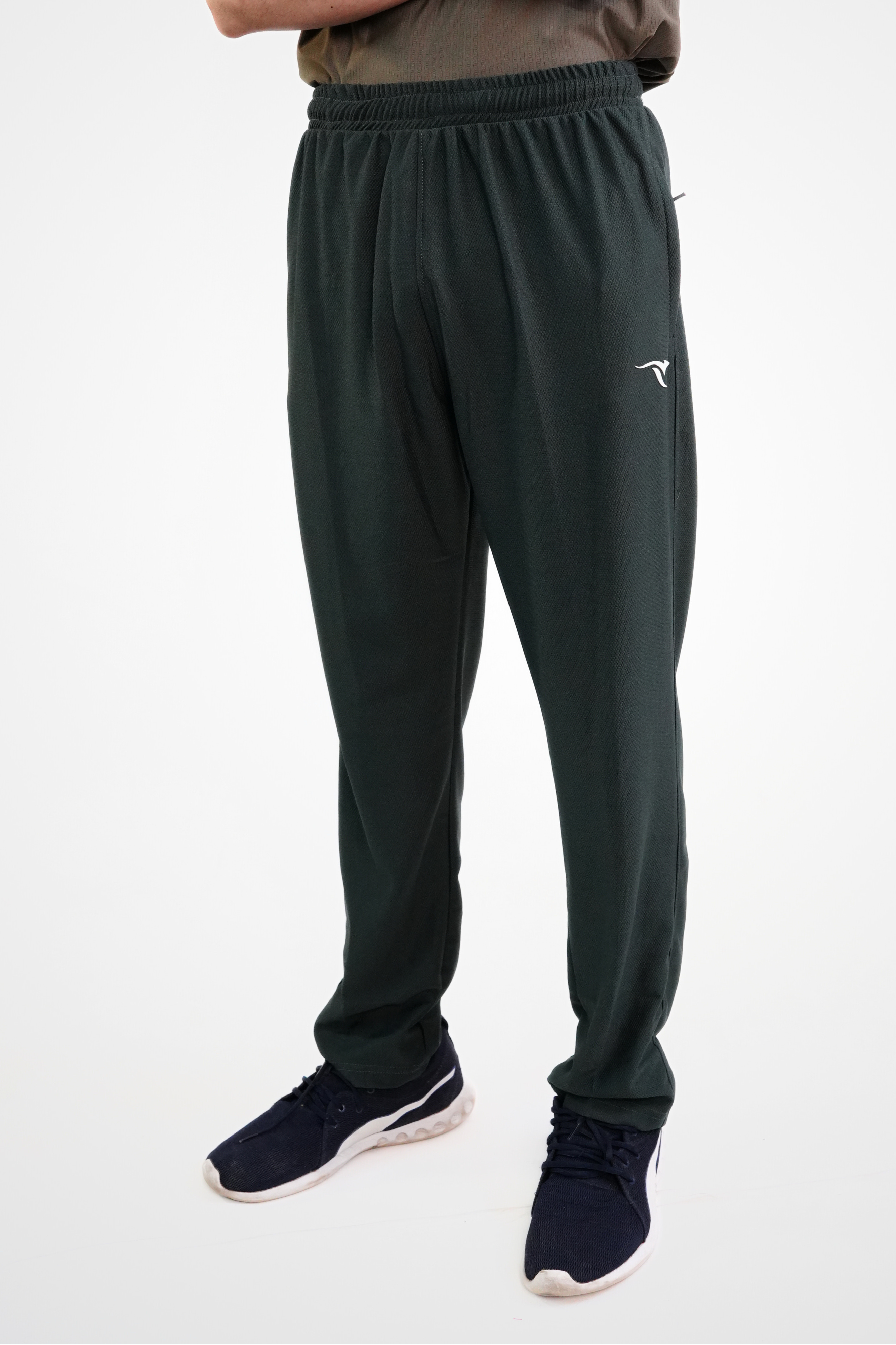 Aero-Flow Straight Track Pant-Obsidian Green