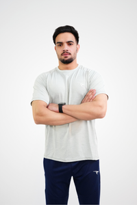 AUH Aero-Lite Performance Crew- Mist Grey