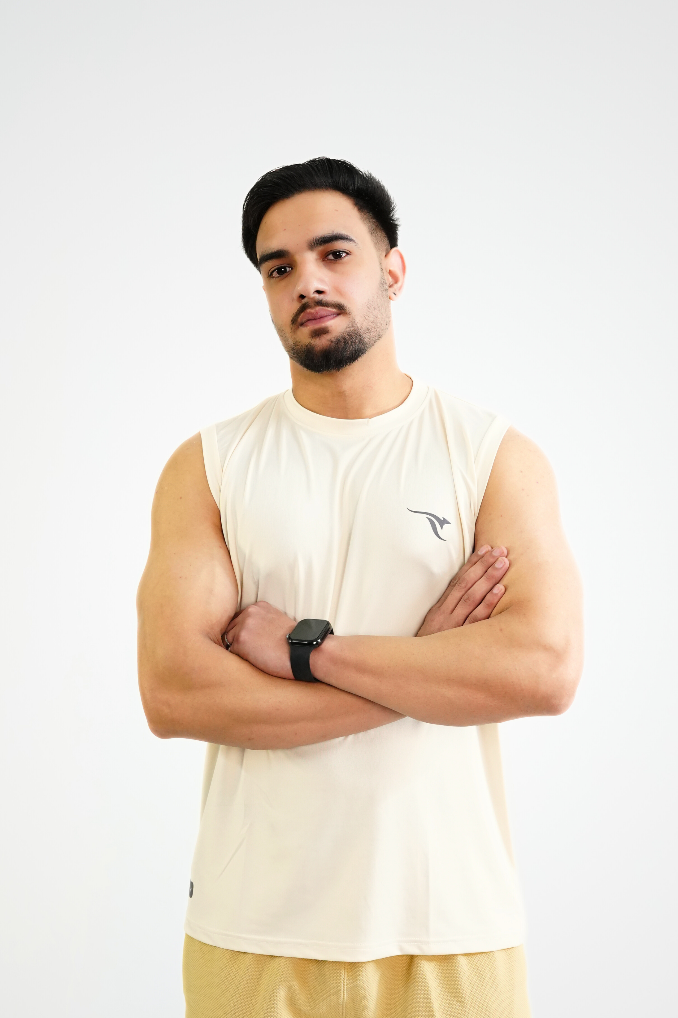 Kinetic Drop Tank-Beige