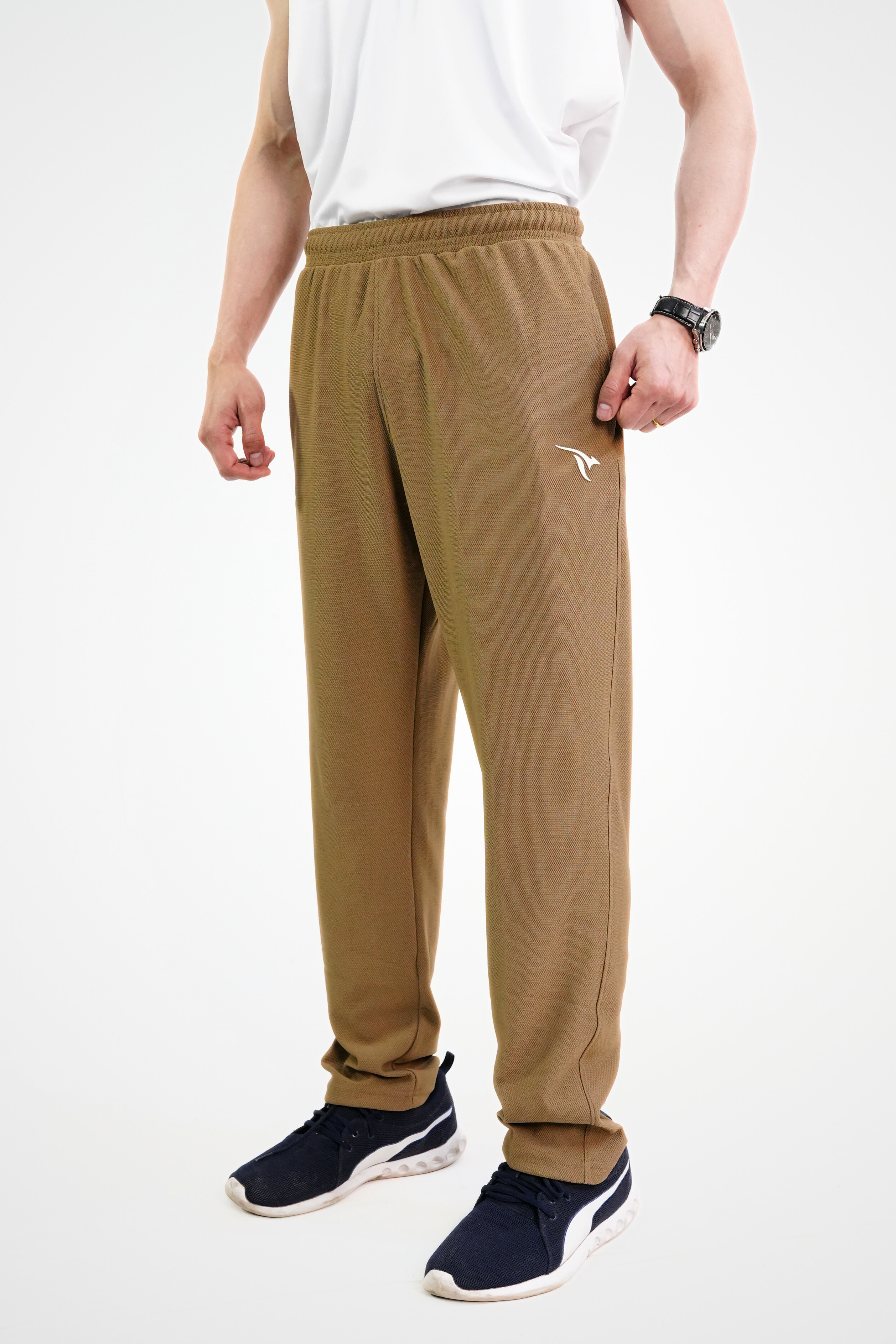 Aero-Flow Straight Track Pant-Camel