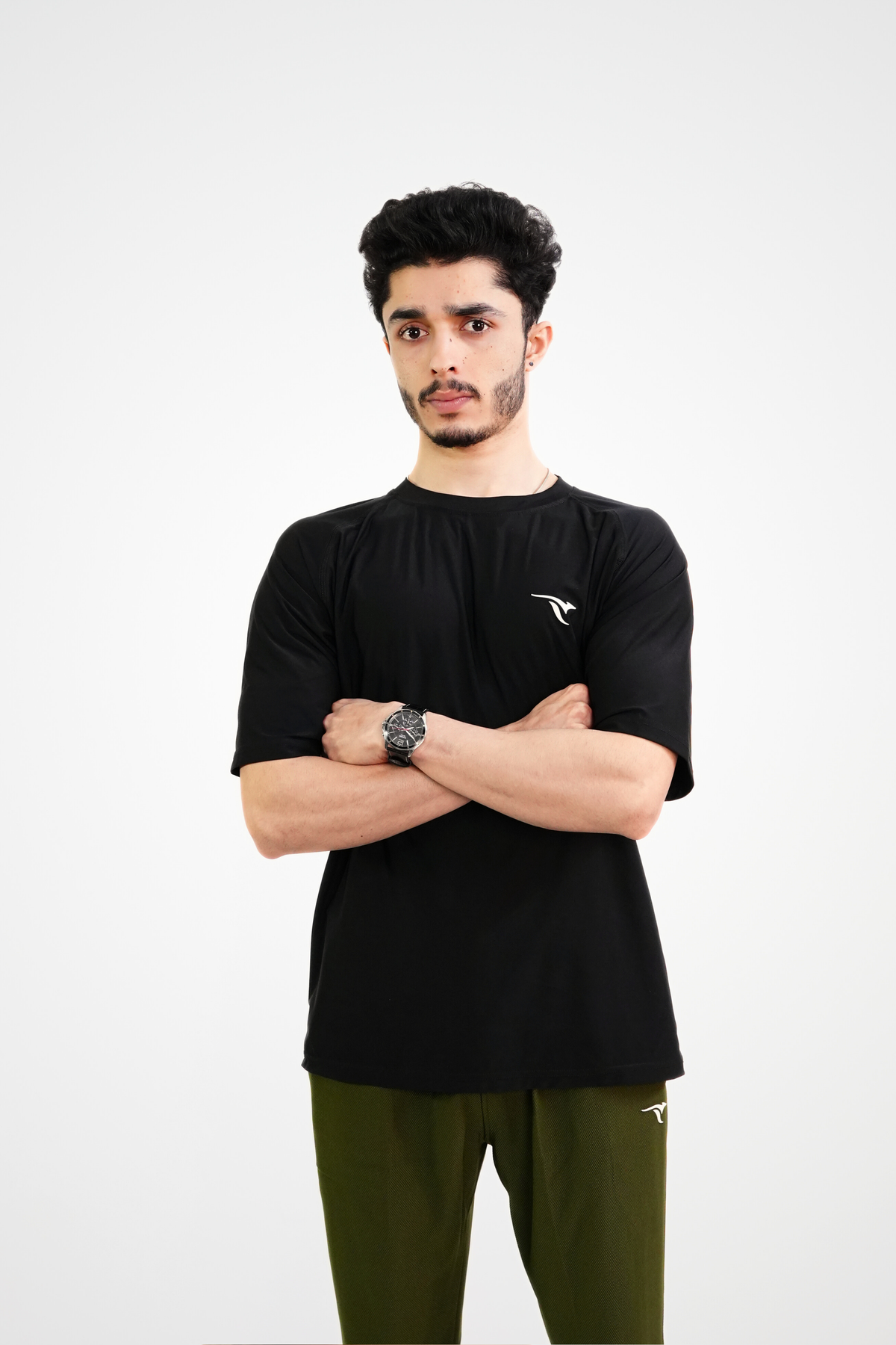 AUH Aero-Fit Performance Crew-Black