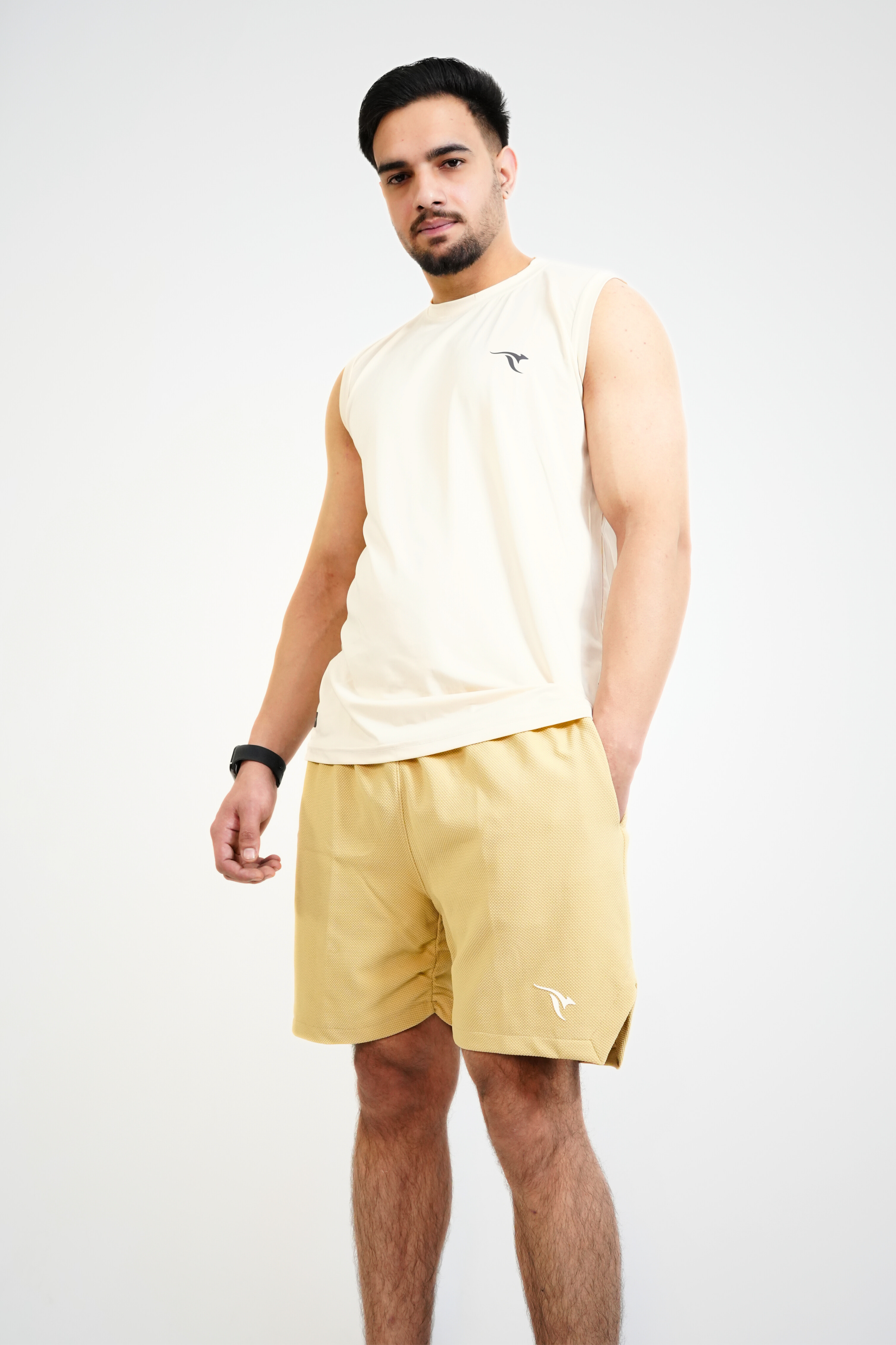 Kinetic Drop Tank-Beige