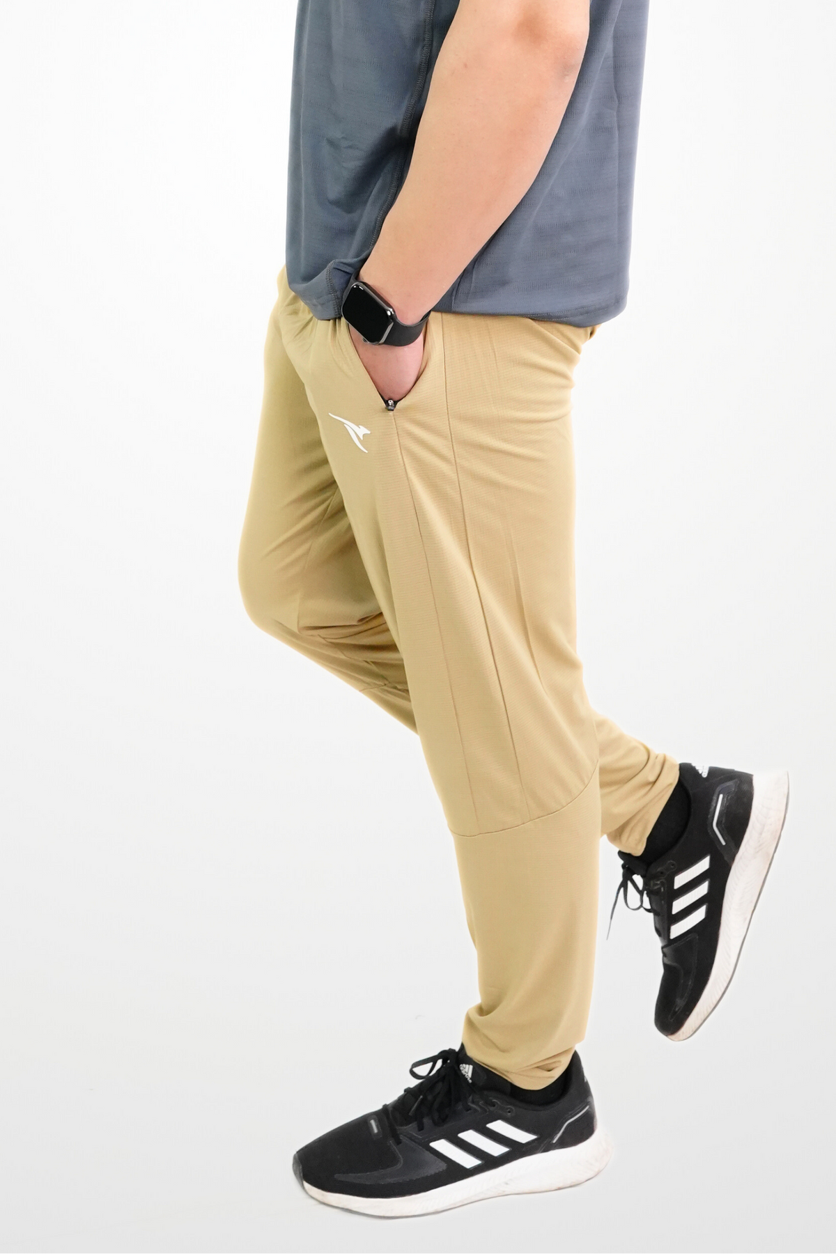Apex Duo-Line Performance Joggers-Desert Sand