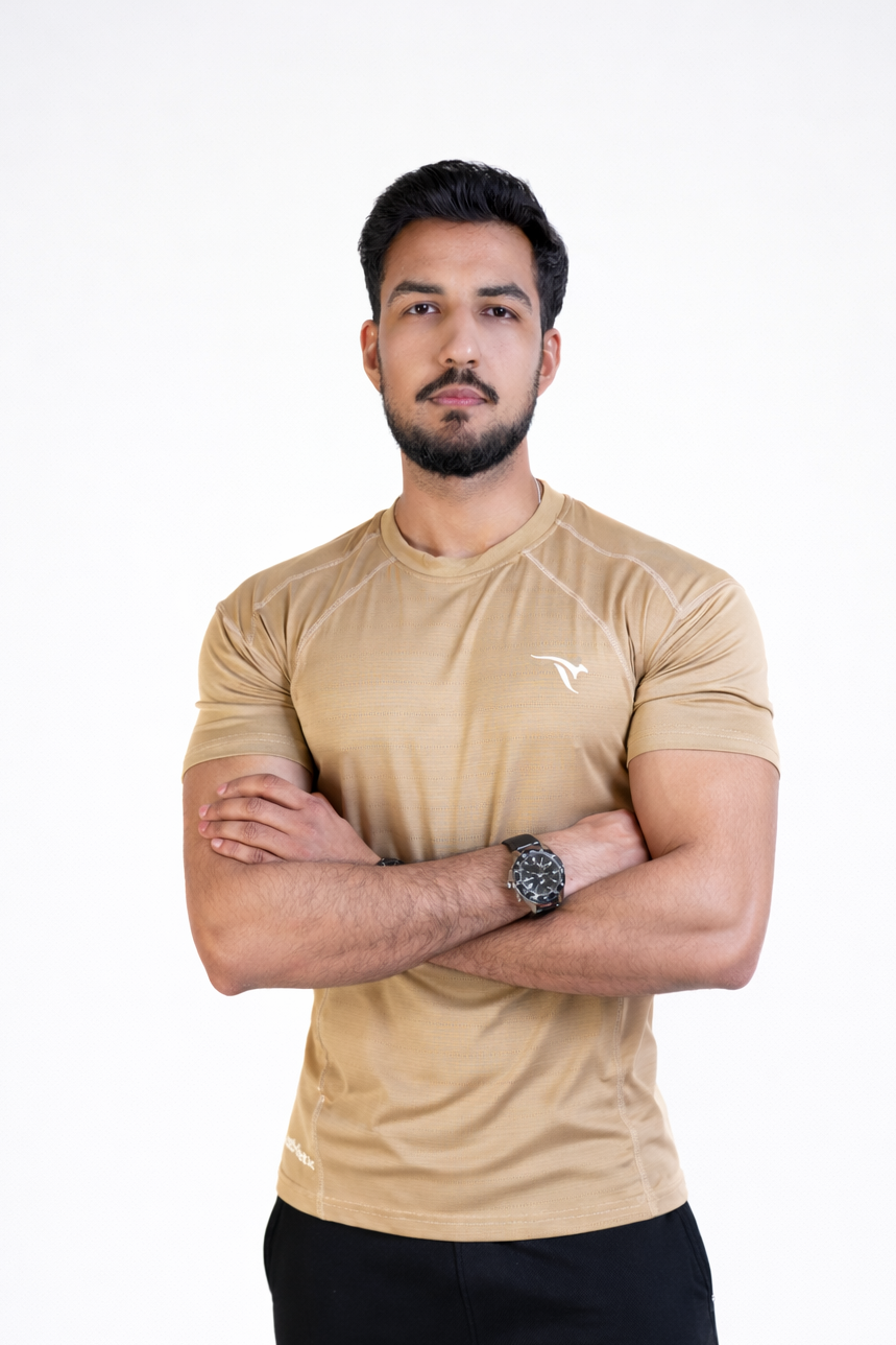AUH Apex Athlete Top_Beige
