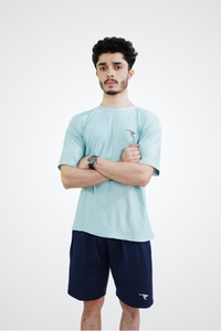 AUH Aero-Fit Performance Crew-Seafoam Green