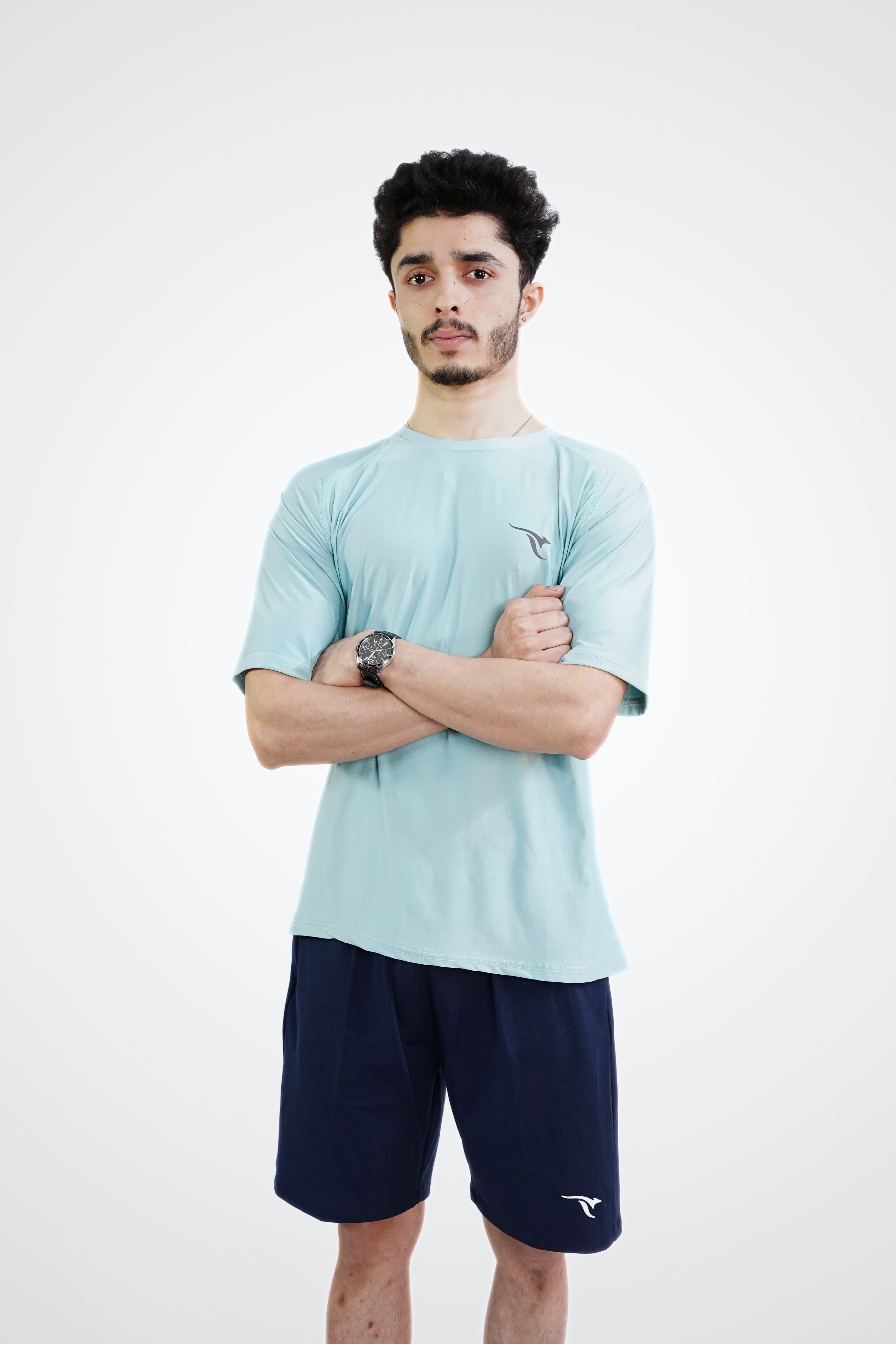 AUH Aero-Fit Performance Crew-Seafoam Green