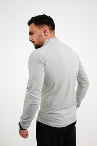 AUH Apex Quarter-Zip Pullover-Grey