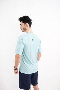AUH Aero-Fit Performance Crew-Seafoam Green