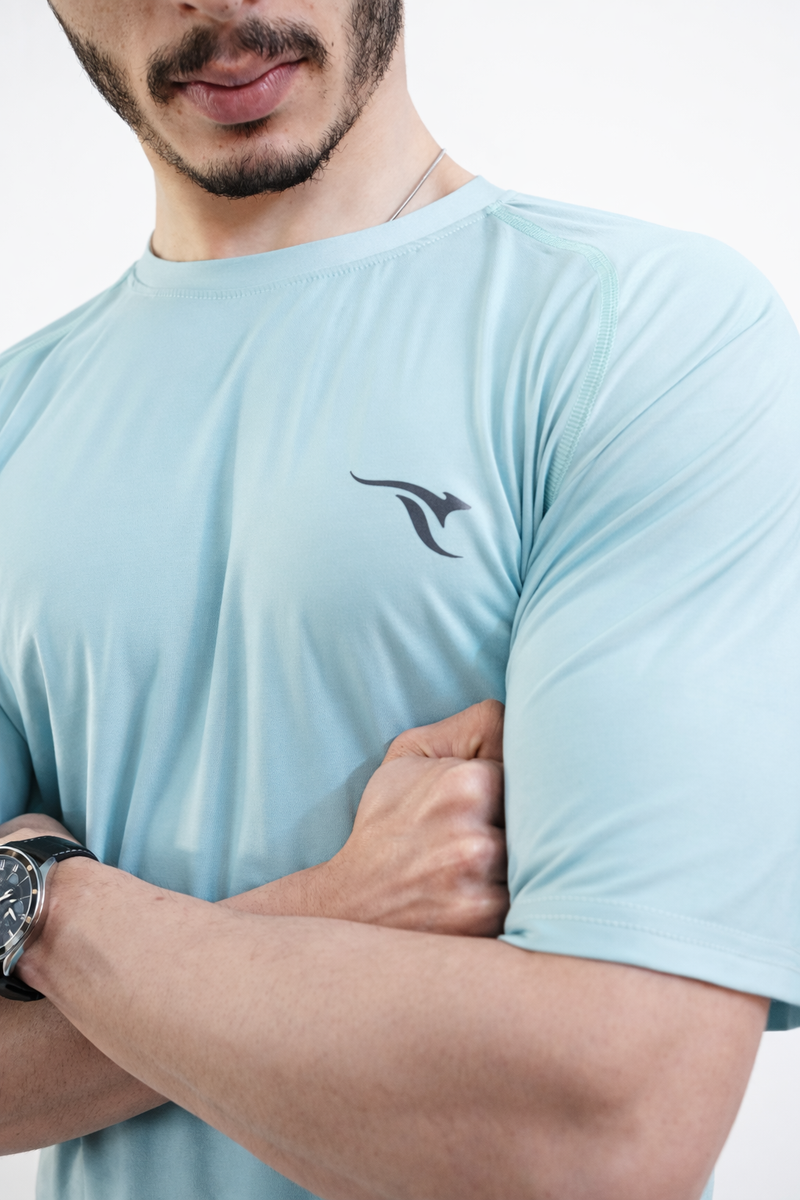 AUH Aero-Fit Performance Crew-Seafoam Green
