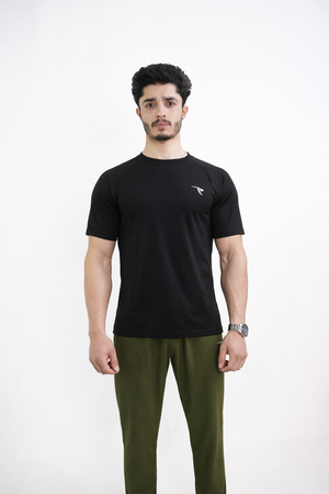 AUH Aero-Fit Performance Crew-Black