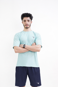 AUH Aero-Fit Performance Crew-Seafoam Green