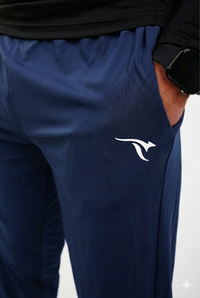 AUH Luxury Performance Training Pants for Men – Legend Ivy-NavyBlue