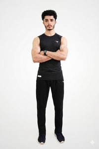 Aero-Flow Straight Track Pant-Black