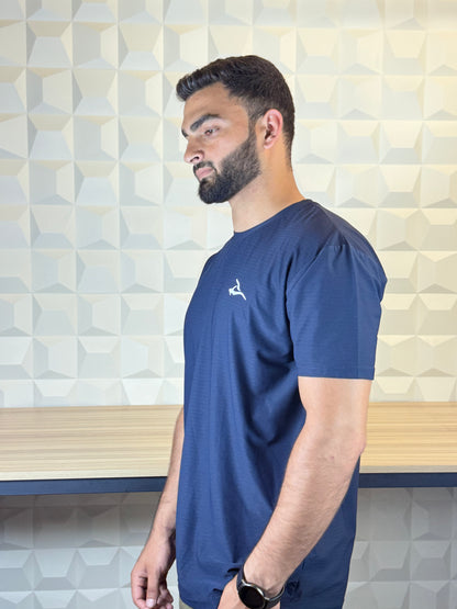Auh Elite Dryfit imported Tee - Blue
