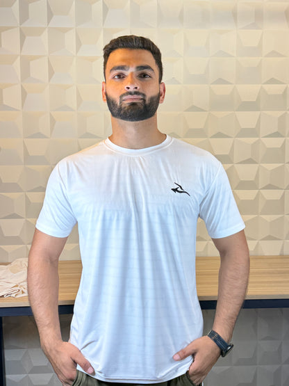 Auh Elite Dryfit imported Tee - White