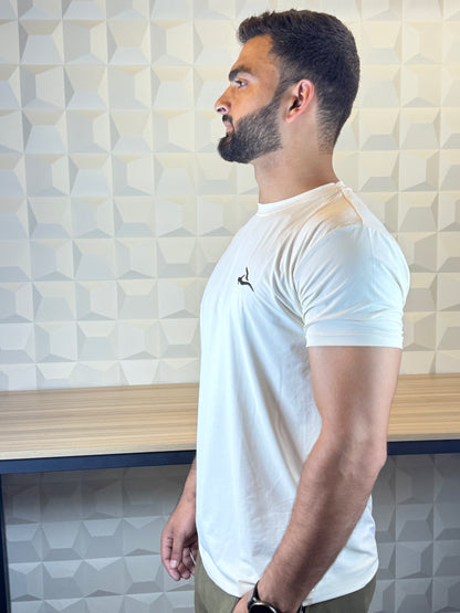 Auh Elite Dryfit imported Tee - White