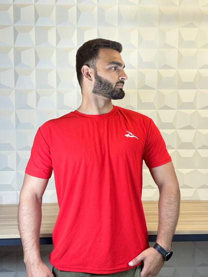 Auh Elite Dryfit imported Tee - Red
