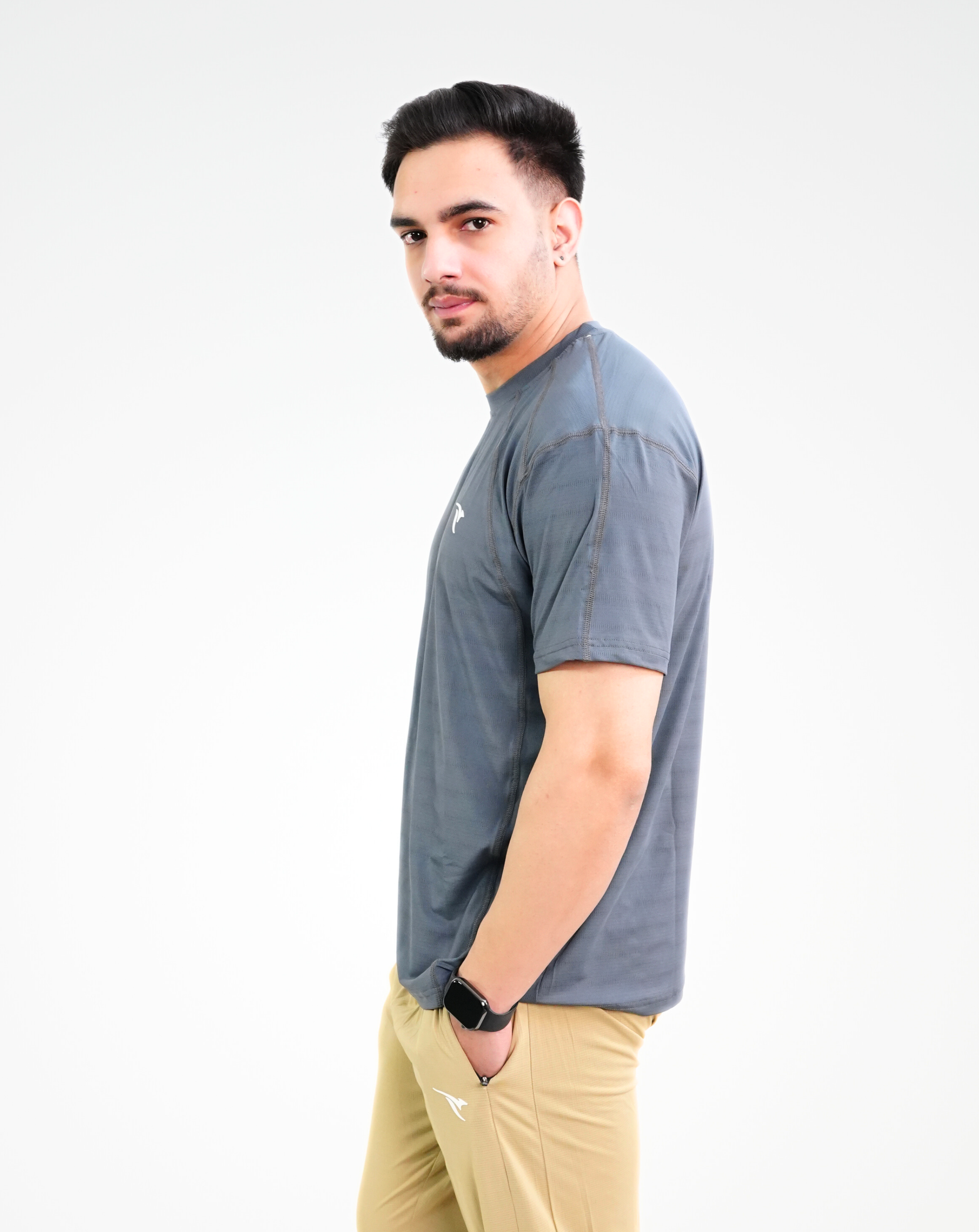 AUH Apex Athlete Top-Grey