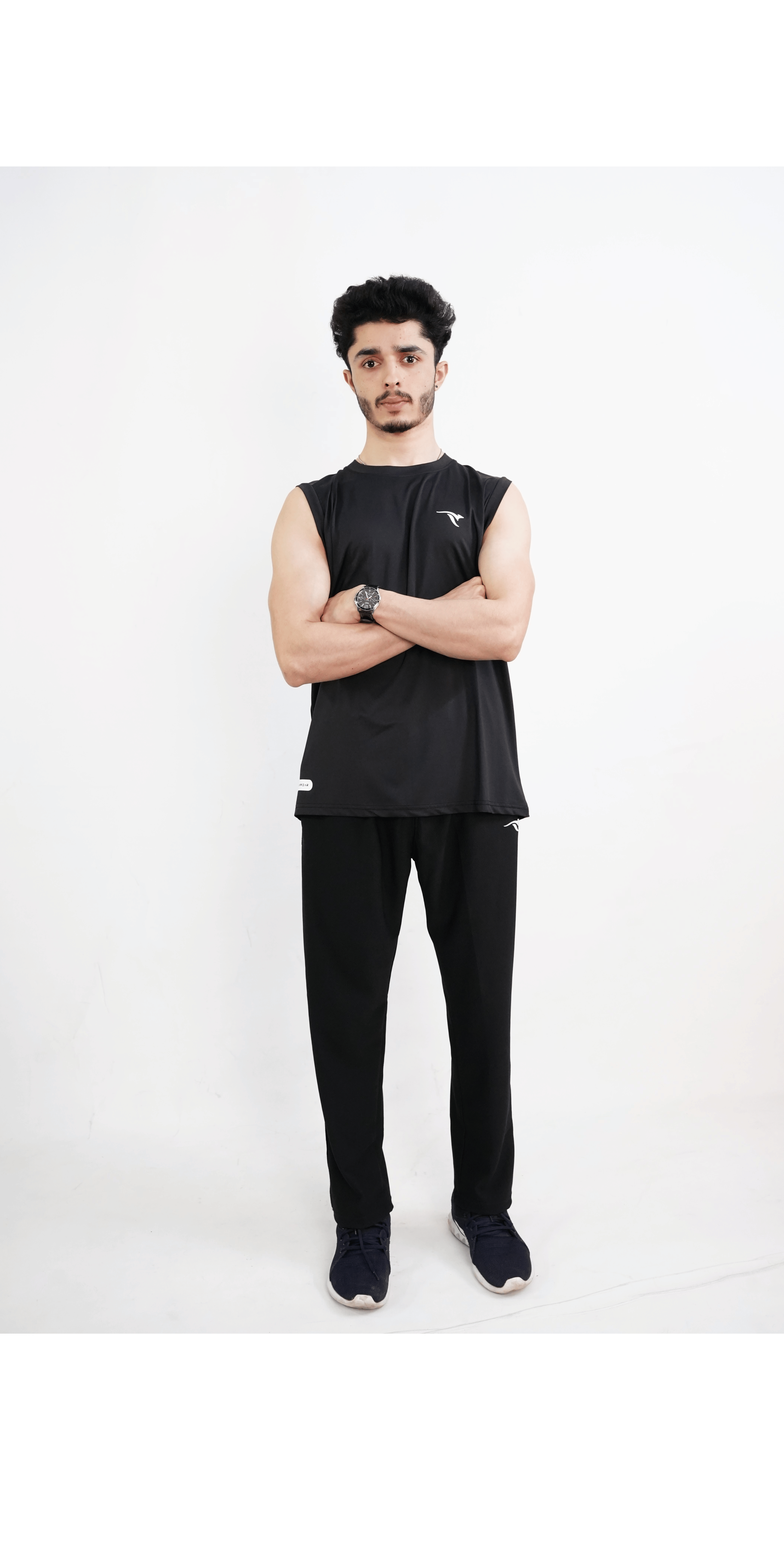 Aero-Flow Straight Track Pant-Black