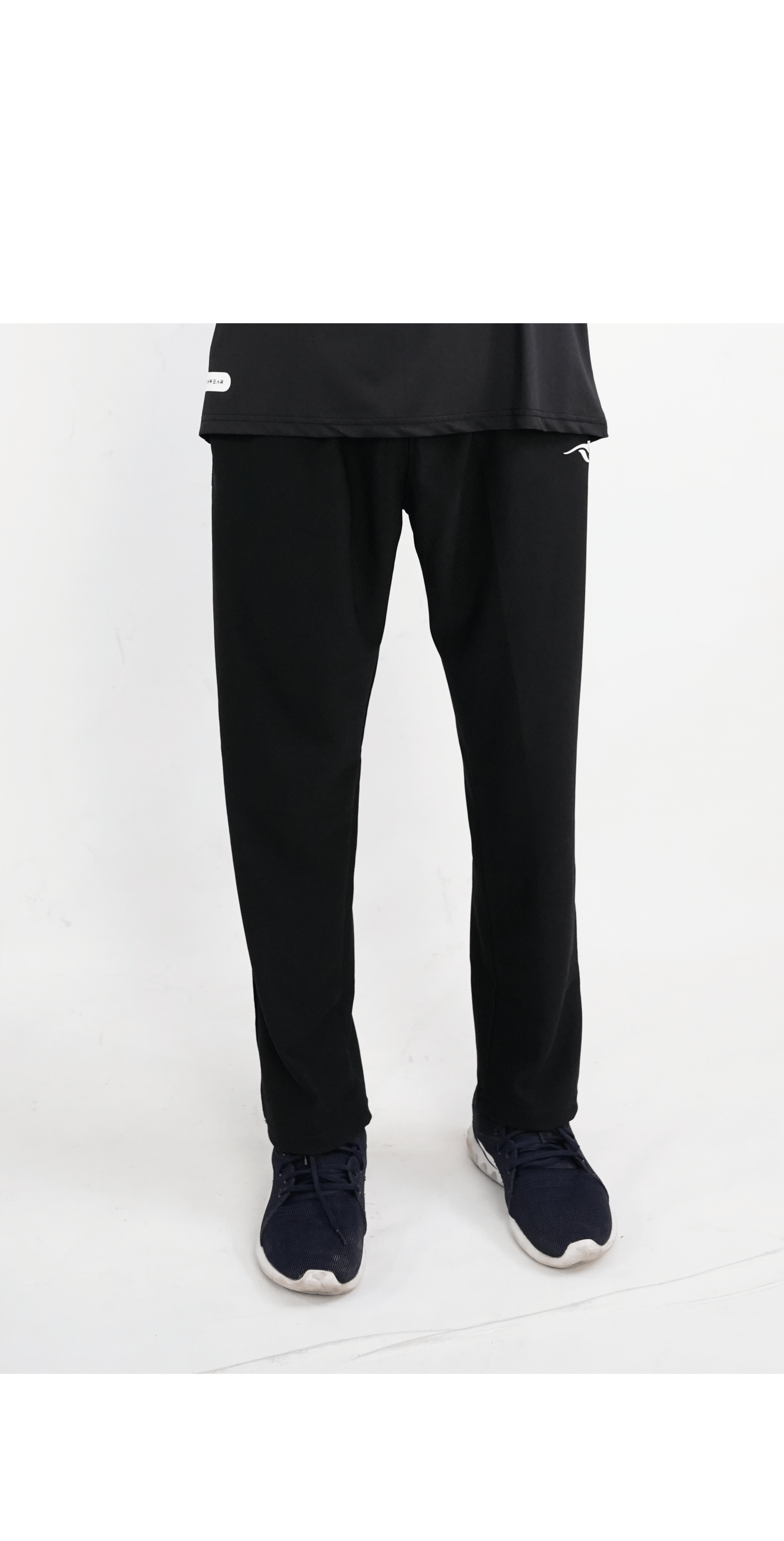 Aero-Flow Straight Track Pant-Black